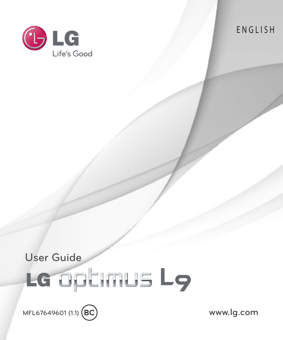 LG LGP769BK User Manual | 167 pages