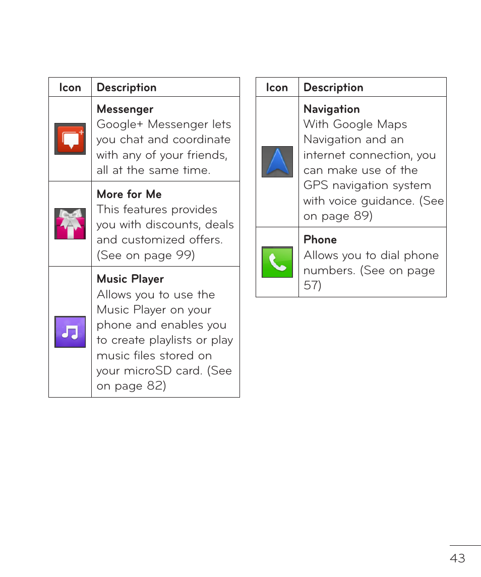 LG LGP769BK User Manual | Page 45 / 167