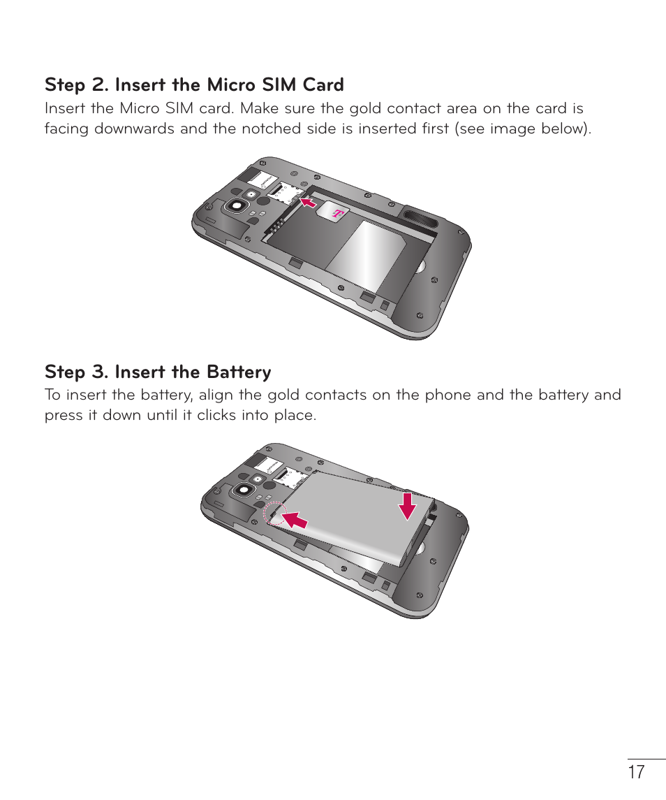 LG D520 User Manual | Page 19 / 139