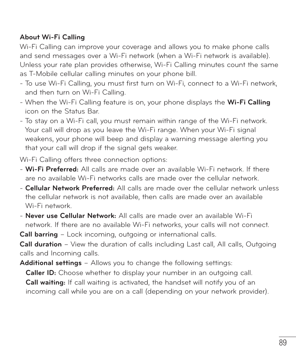 LG D520 User Manual | Page 91 / 139