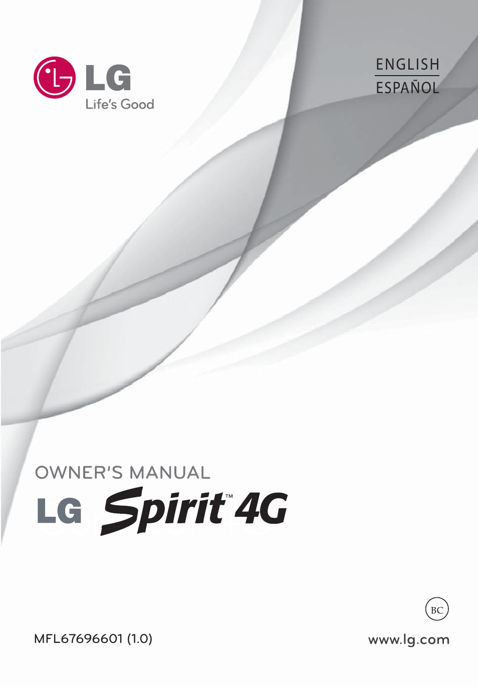 LG LGMS870 User Manual | 210 pages