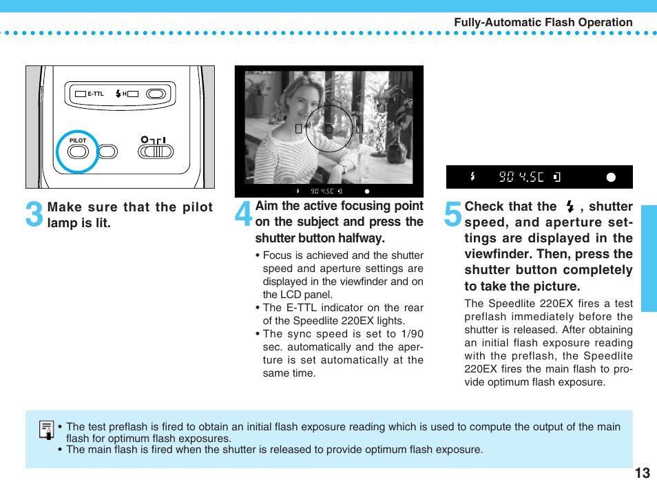 Canon 220 EX User Manual | Page 13 / 44