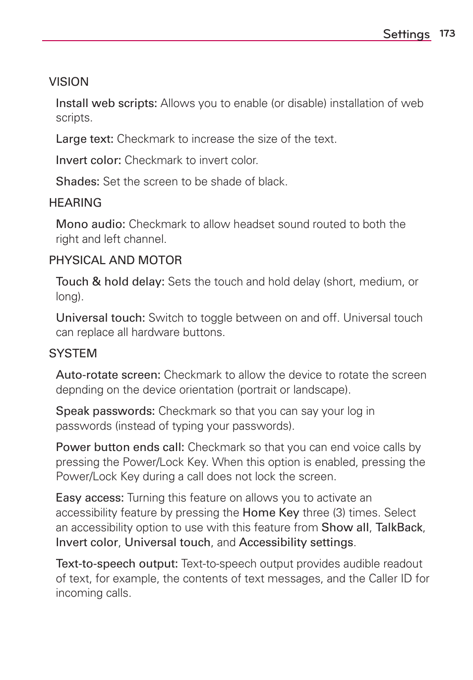 LG LGVS870 User Manual | Page 175 / 223