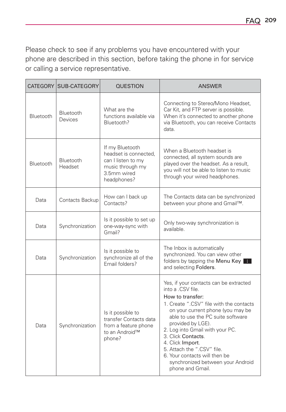 LG LGVS870 User Manual | Page 211 / 223