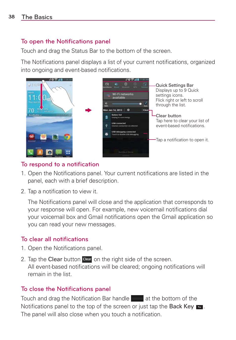 LG LGVS870 User Manual | Page 40 / 223