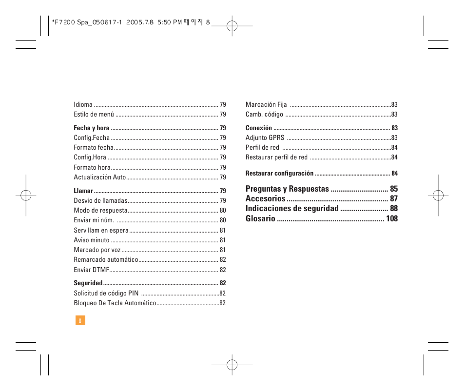 LG F7200 User Manual | Page 113 / 218