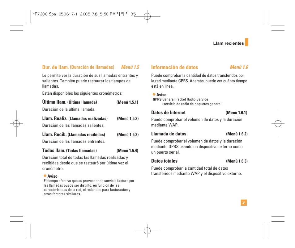 LG F7200 User Manual | Page 140 / 218