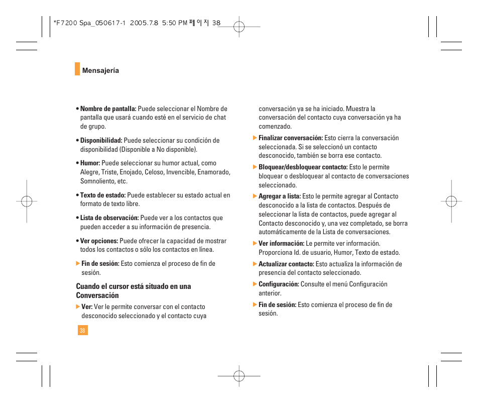 LG F7200 User Manual | Page 143 / 218
