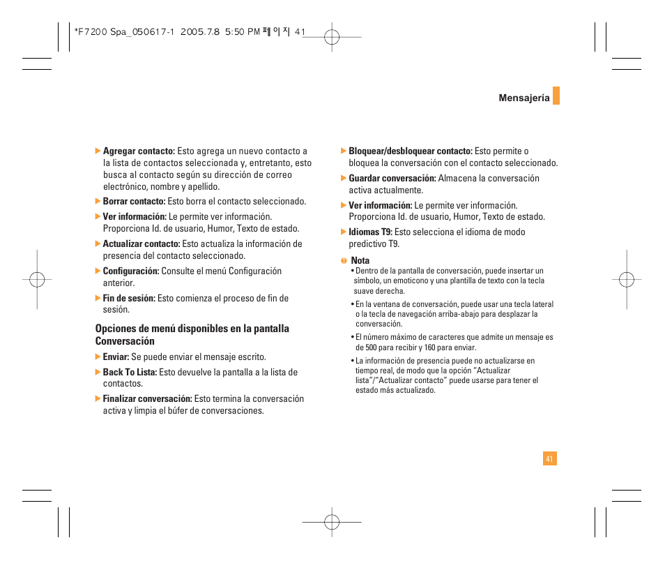 LG F7200 User Manual | Page 146 / 218