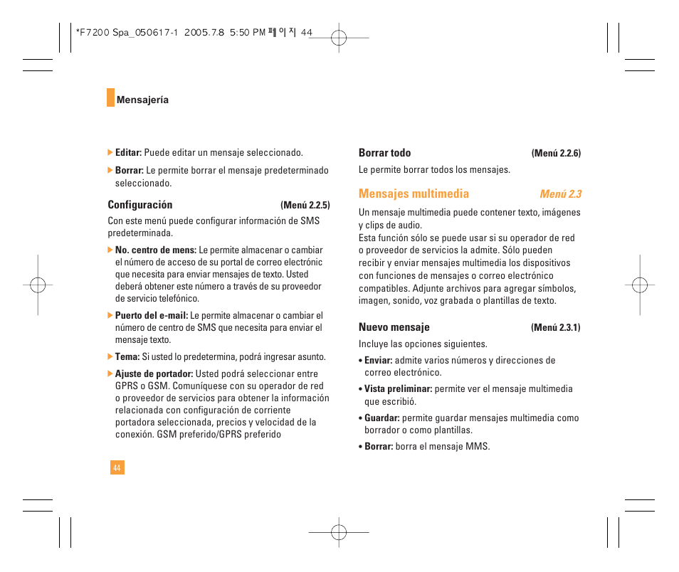 LG F7200 User Manual | Page 149 / 218