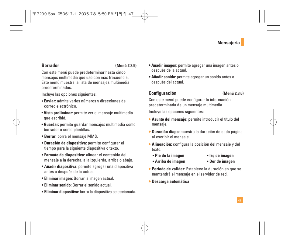 LG F7200 User Manual | Page 152 / 218