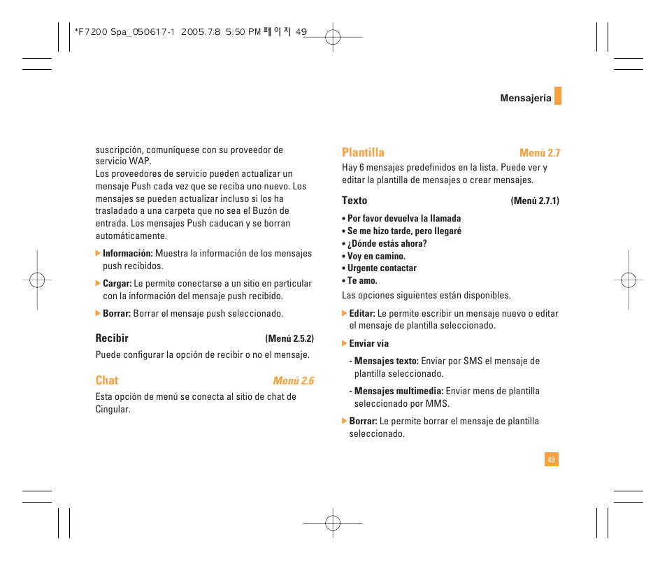 LG F7200 User Manual | Page 154 / 218