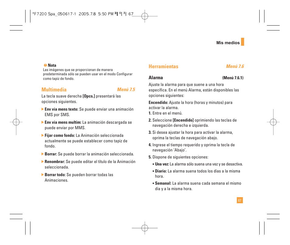 LG F7200 User Manual | Page 172 / 218