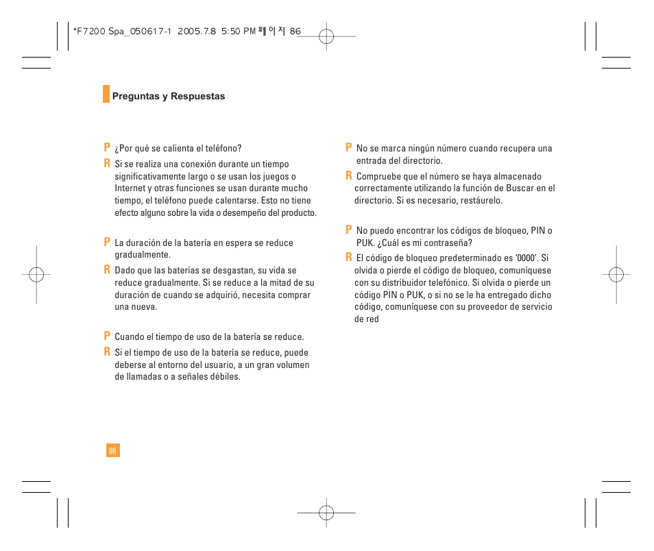 LG F7200 User Manual | Page 191 / 218