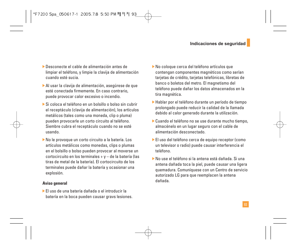 LG F7200 User Manual | Page 198 / 218