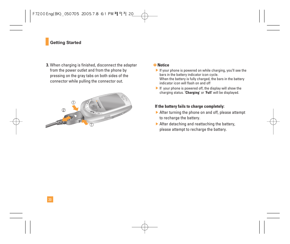 LG F7200 User Manual | Page 22 / 218