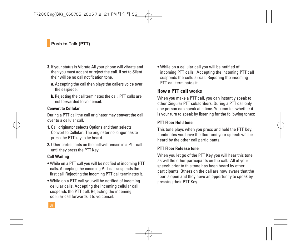 LG F7200 User Manual | Page 58 / 218