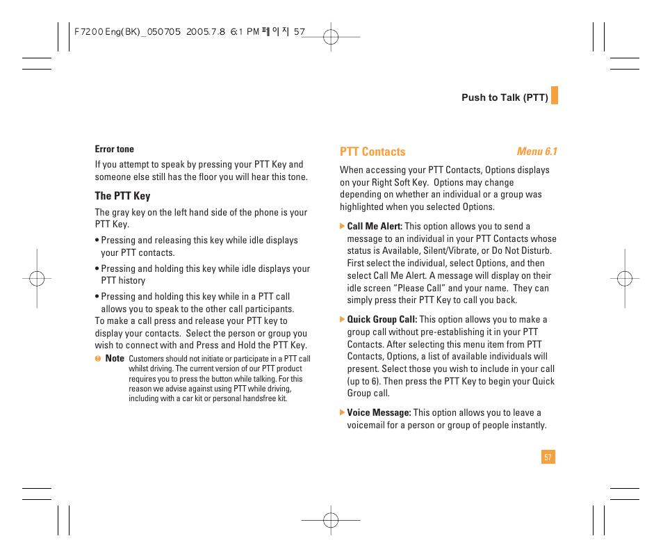 LG F7200 User Manual | Page 59 / 218