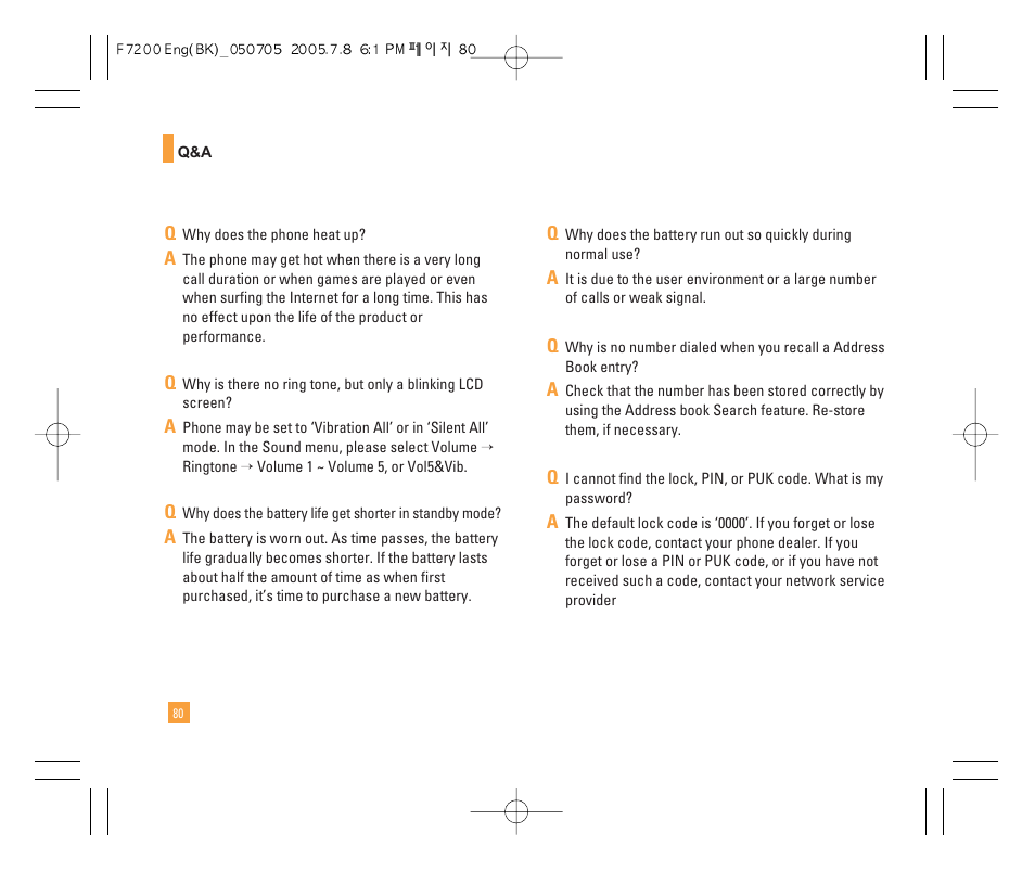 LG F7200 User Manual | Page 82 / 218