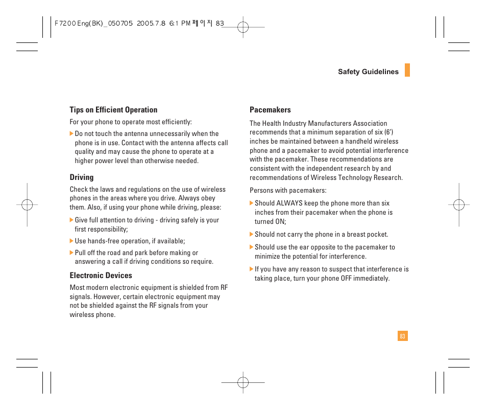 LG F7200 User Manual | Page 85 / 218