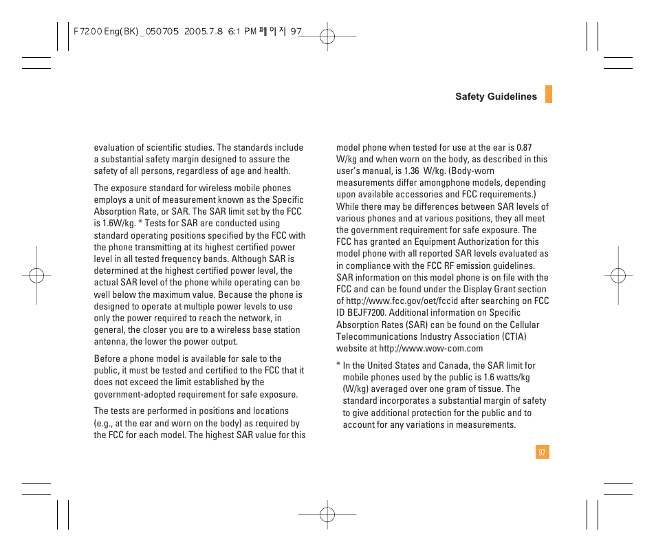 LG F7200 User Manual | Page 99 / 218