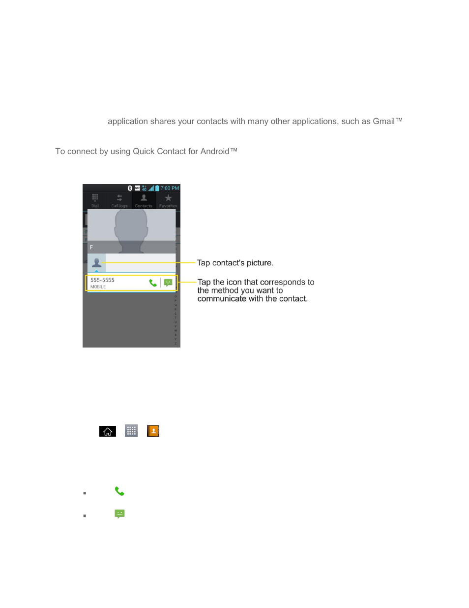Communicate with your contacts | LG LS840 User Manual | Page 107 / 191