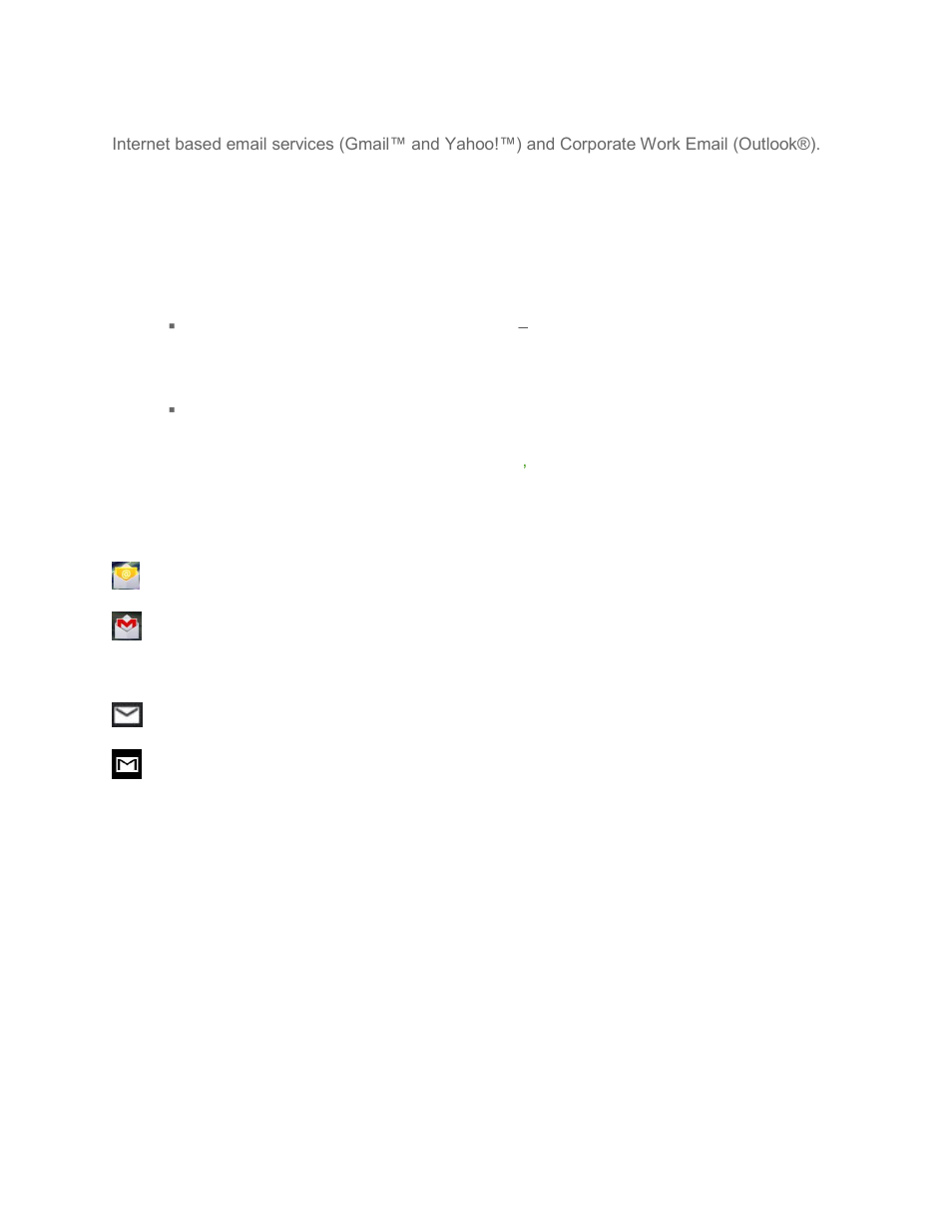 Add an email account (pop3 or imap) | LG LS840 User Manual | Page 118 / 191