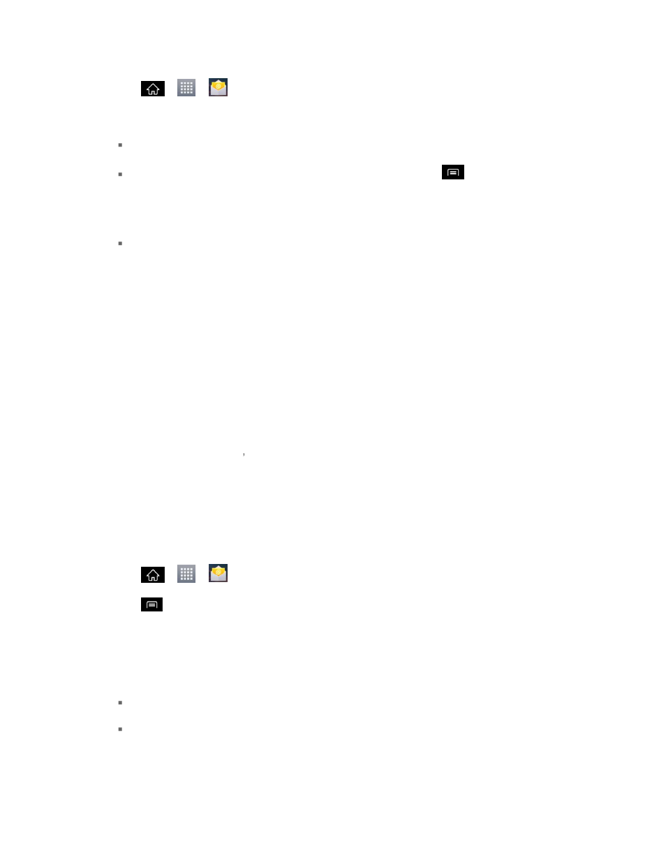 Corporate email (outlook), Set up a, Corporate email | LG LS840 User Manual | Page 119 / 191