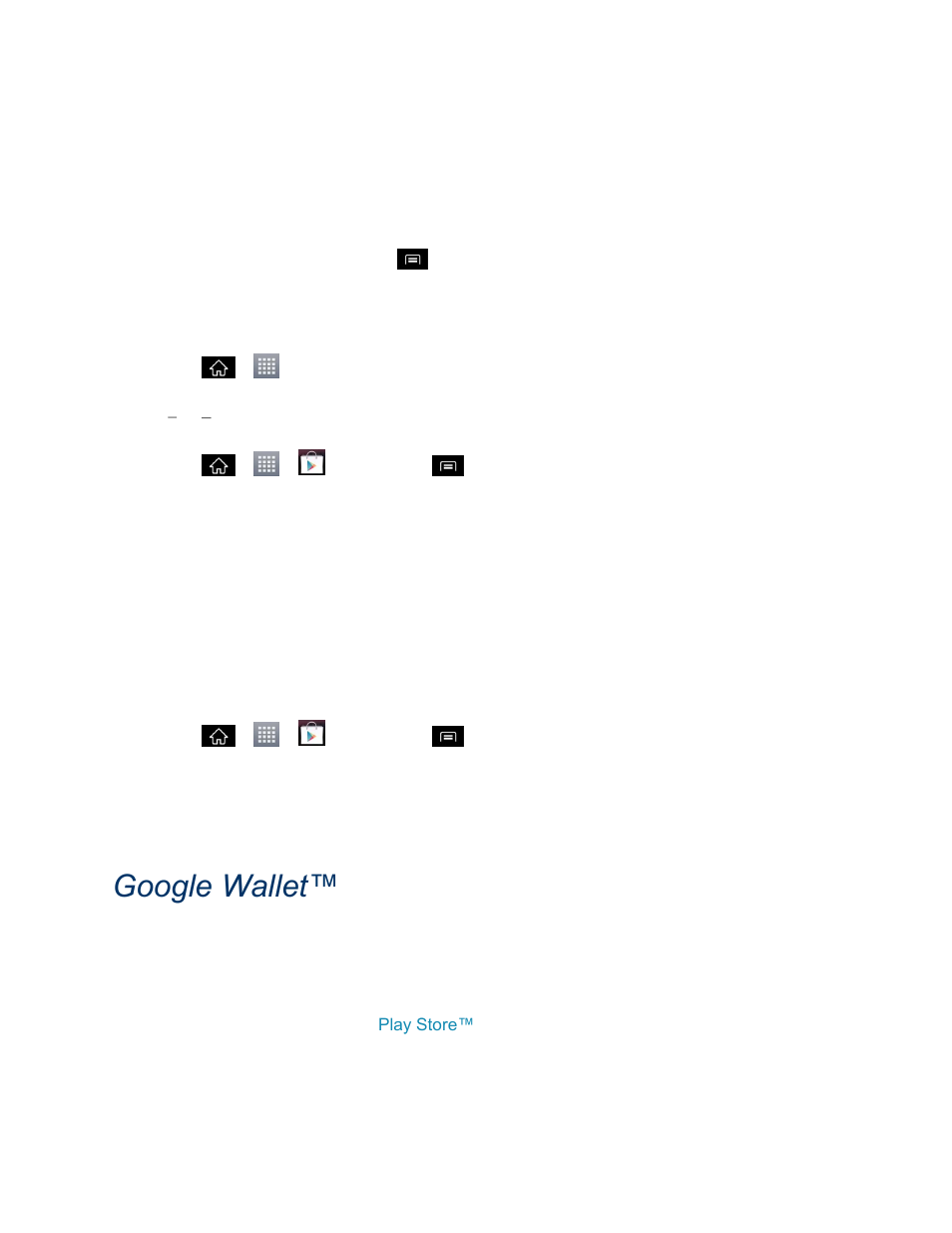 Google wallet | LG LS840 User Manual | Page 134 / 191