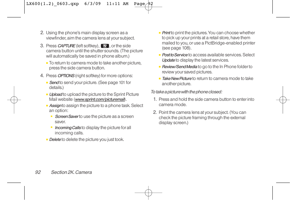 LG LGLX600 User Manual | Page 106 / 193