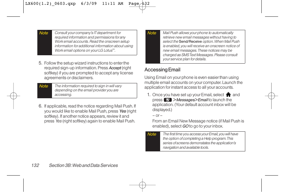 LG LGLX600 User Manual | Page 146 / 193