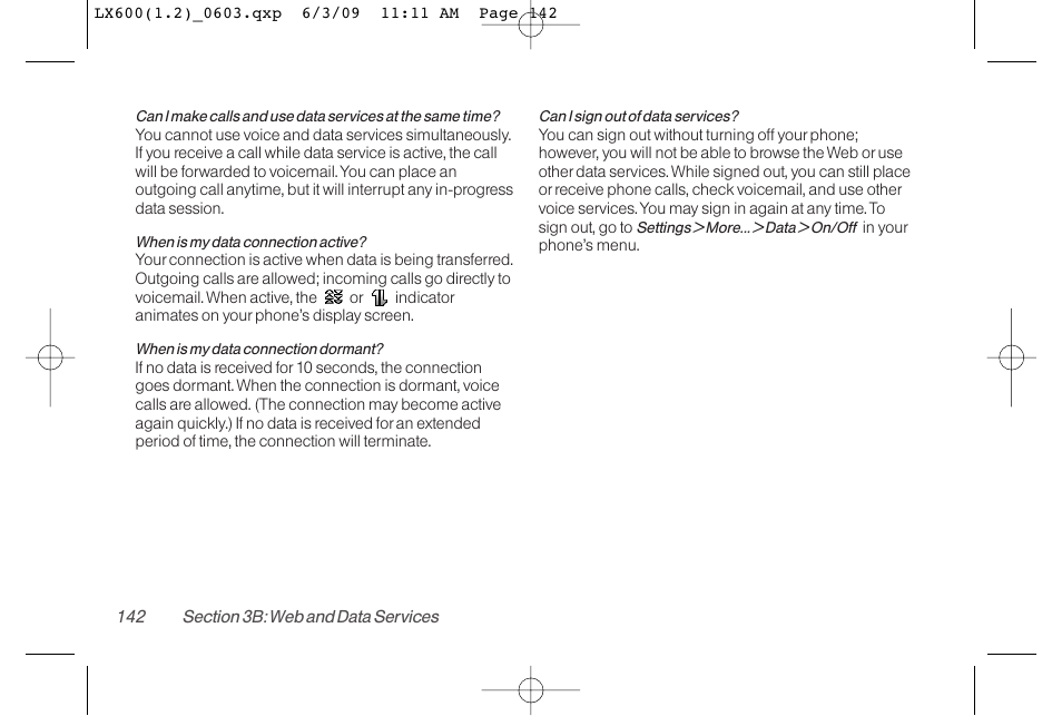 LG LGLX600 User Manual | Page 156 / 193