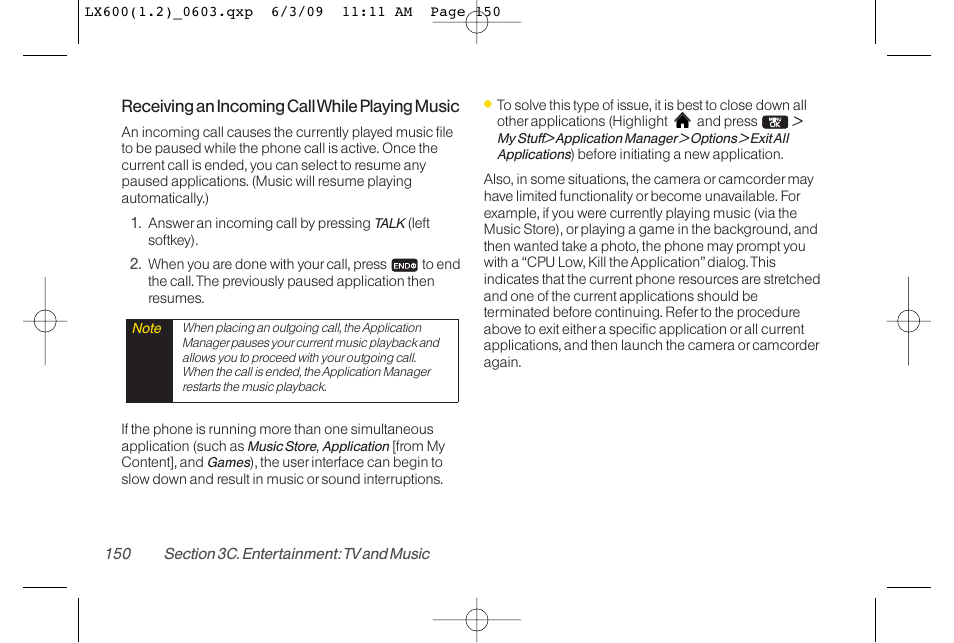 LG LGLX600 User Manual | Page 164 / 193