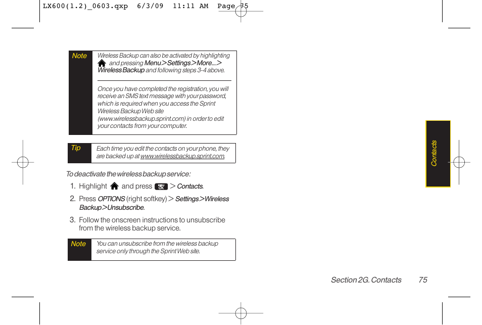 LG LGLX600 User Manual | Page 89 / 193