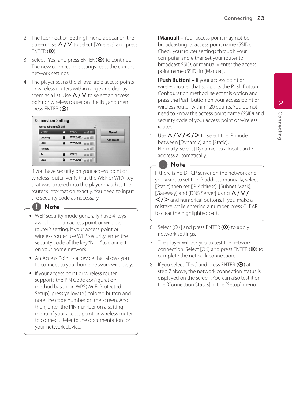 LG BD670 User Manual | Page 23 / 70