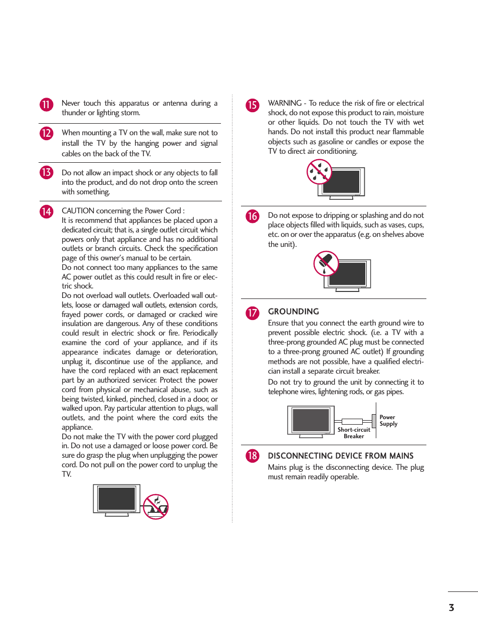 LG 37LG700H User Manual | Page 5 / 136