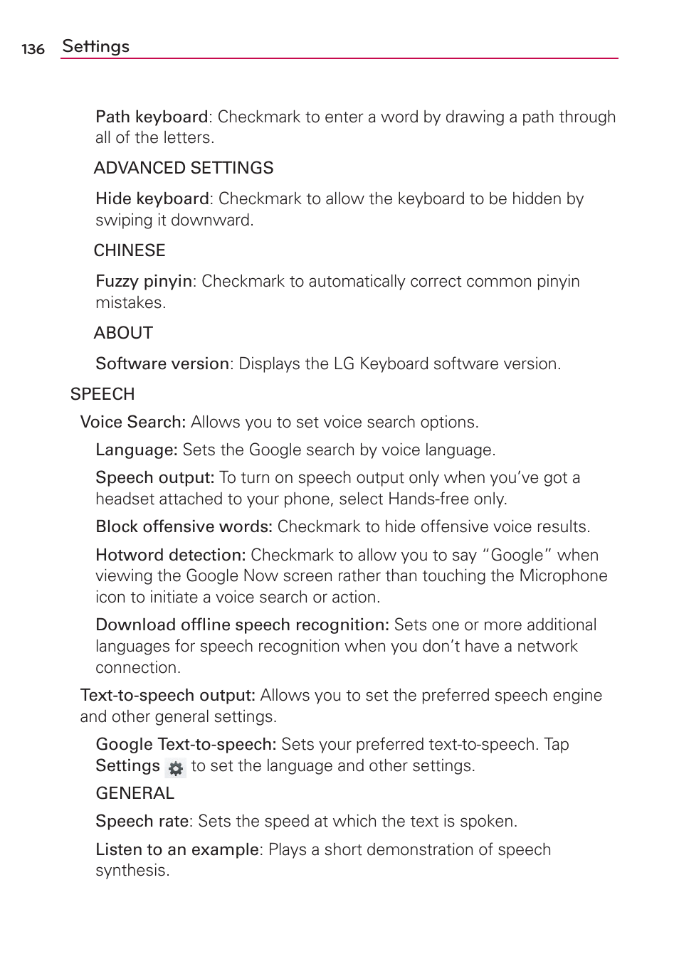 LG AS870 User Manual | Page 136 / 172