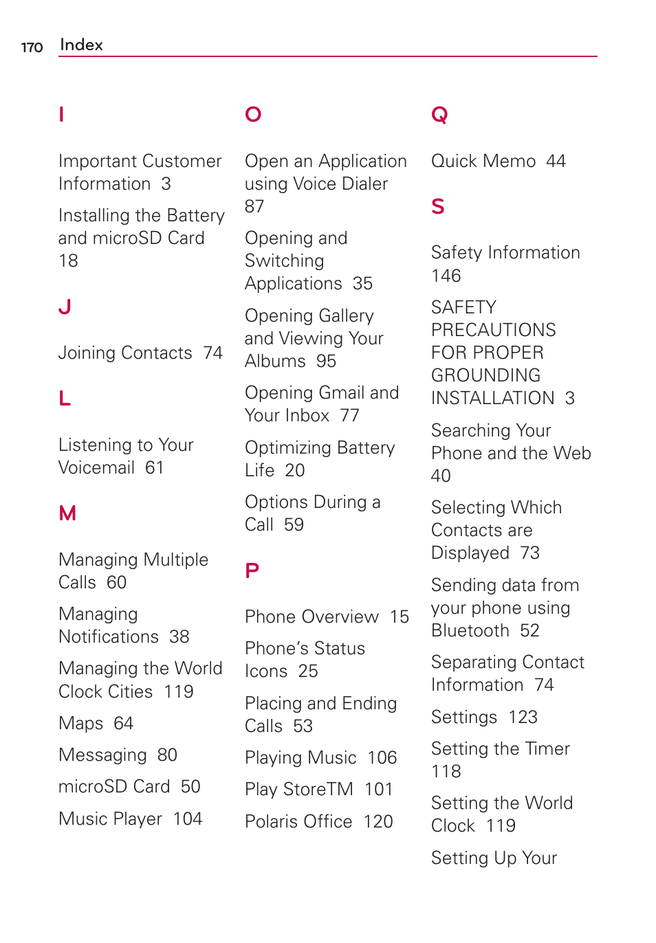 LG AS870 User Manual | Page 170 / 172