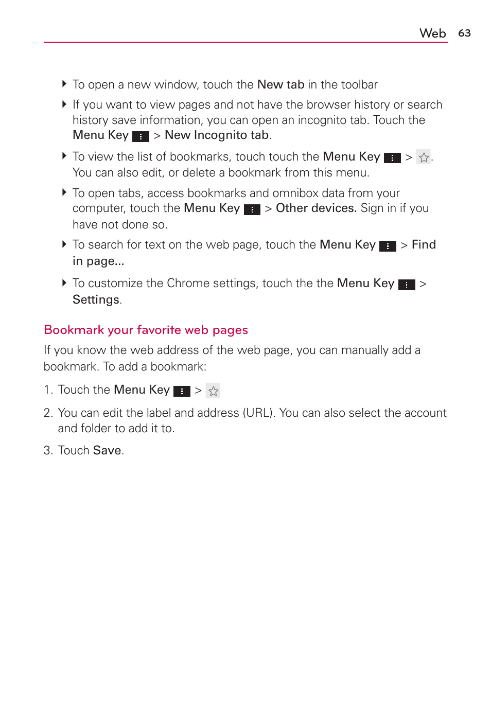 LG AS870 User Manual | Page 63 / 172