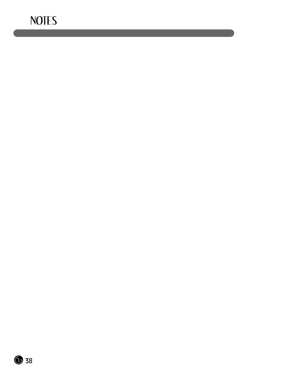 LG LMC25780SB User Manual | Page 38 / 40