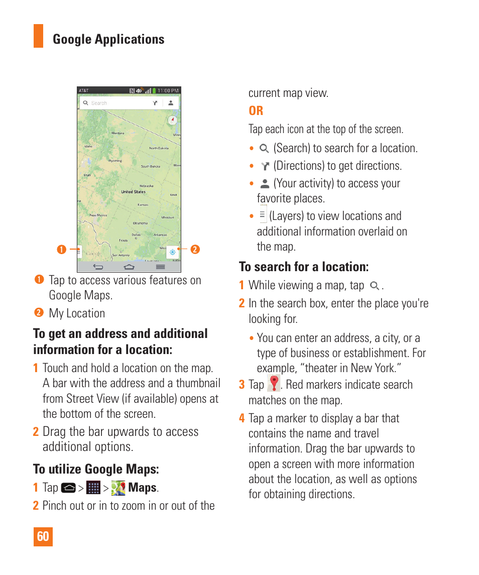 LG LGD950 User Manual | Page 60 / 136