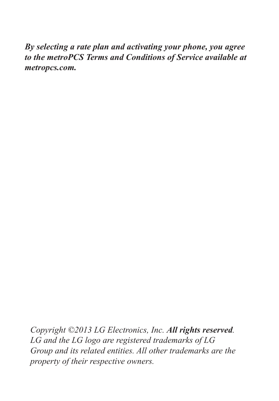 LG LGMS500 User Manual | Page 2 / 120