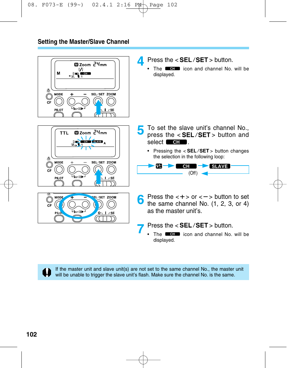 Canon 550 EX User Manual | Page 102 / 128