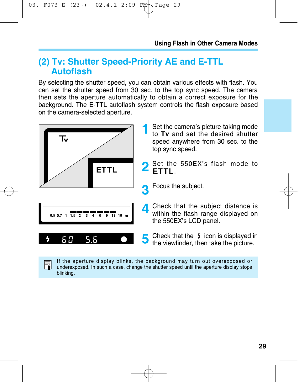 Canon 550 EX User Manual | Page 29 / 128