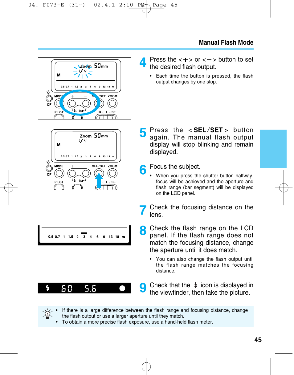 Canon 550 EX User Manual | Page 45 / 128