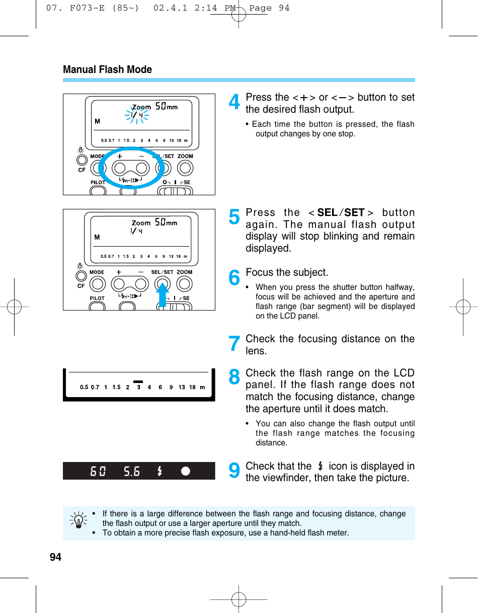 Canon 550 EX User Manual | Page 94 / 128