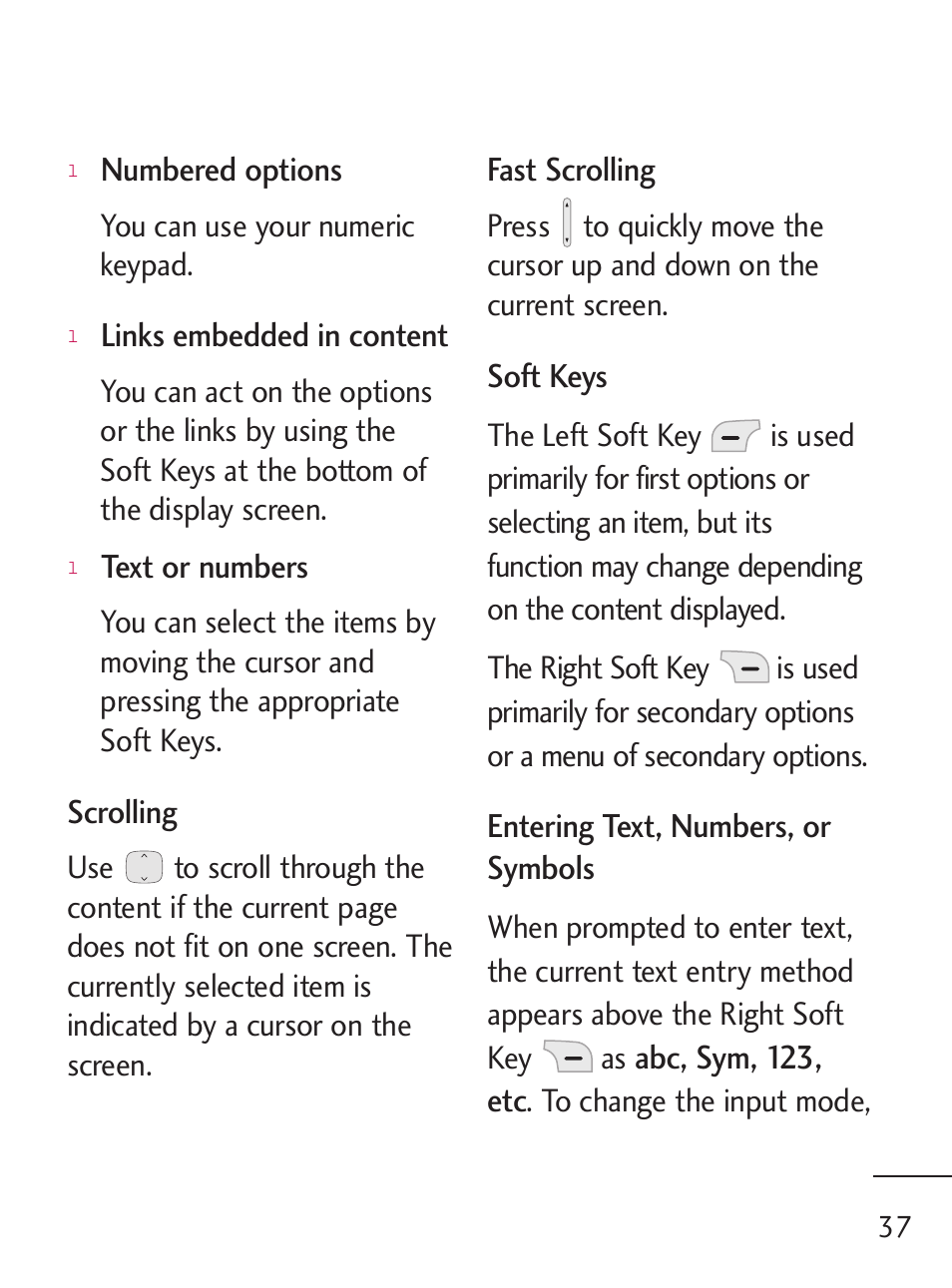 LG LG235C User Manual | Page 39 / 217