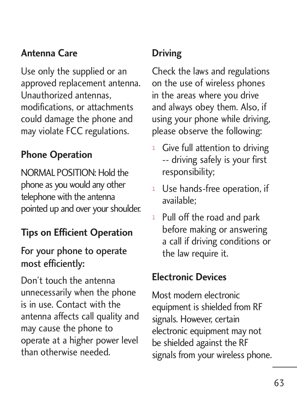 LG LG235C User Manual | Page 65 / 217
