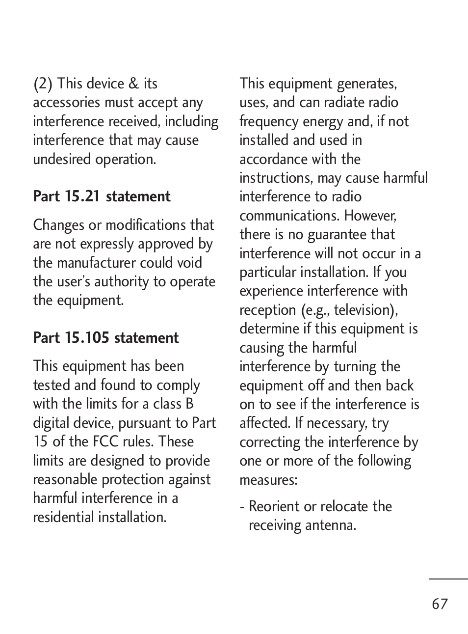 LG LG235C User Manual | Page 69 / 217
