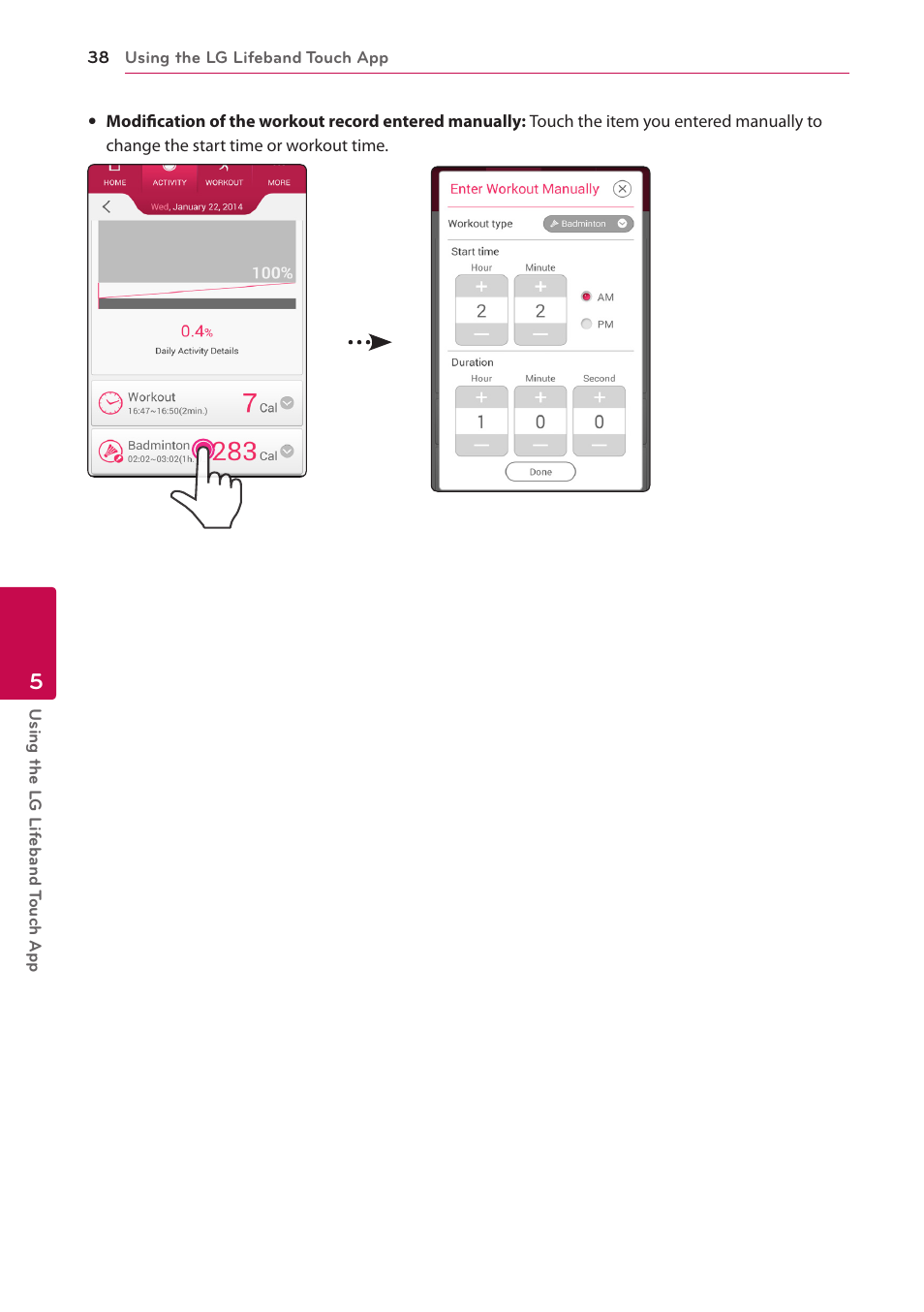 LG FB84-BM User Manual | Page 38 / 50